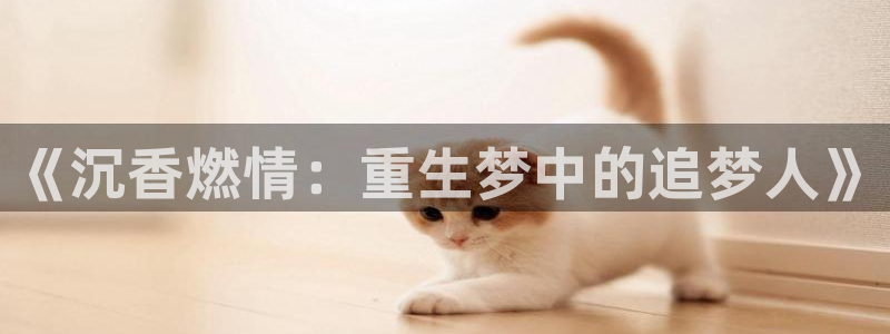 乐游游戏盒子官网：《沉香燃情：重生梦中的追梦人》